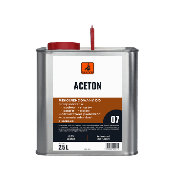 Atsetoon Värvitu iseloomulik 2,5L Dragon