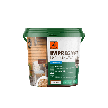 Premium Akrüülimmutamine Puidule DIADP kasztan 1L Dragon