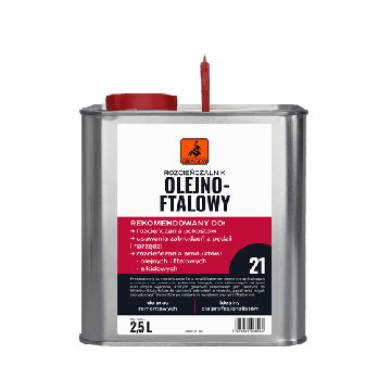 Õli-Ftaali Vedeldi Värvitu iseloomulik 2,5L Dragon