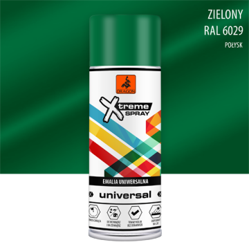 Universaalne Email Aerosoolis zielony miętowy RAL 6029 400ml Dragon