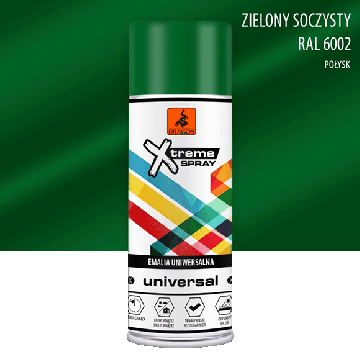 Universaalne Email Aerosoolis Zielony soczysty RAL 6002 400ml Dragon
