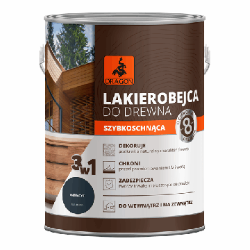 Kiiresti Kuivav Lakk Puidule antratsiitvärv 2,5L