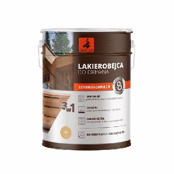 Kiiresti Kuivav Lakk Puidule hele tamme värv 5L