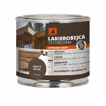 Kiiresti Kuivav Lakk Puidule kreekapähkli värv 200ml