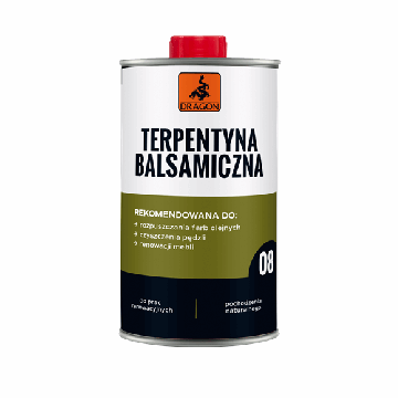 Balsamico Tärpentin Värvitu iseloomulik 500ml Dragon